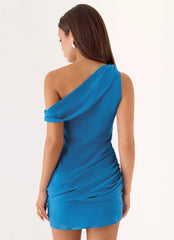 Pearson Mini Dress - Royal Blue